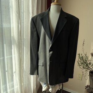 Oscar de la Renta Dark Gray Men's Sport Coat